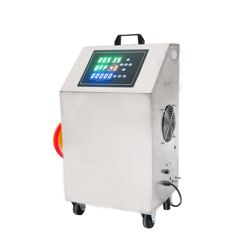 電源電壓：220VV電源頻率：50HzHz加工定制：是顆粒物凈化率：99%二、汽車消毒機的優勢1、微電腦全自動控制面板：觸摸屏控制，點擊開始，機器自動開機運行；面板上裝有臭氧和負離子倒計時功